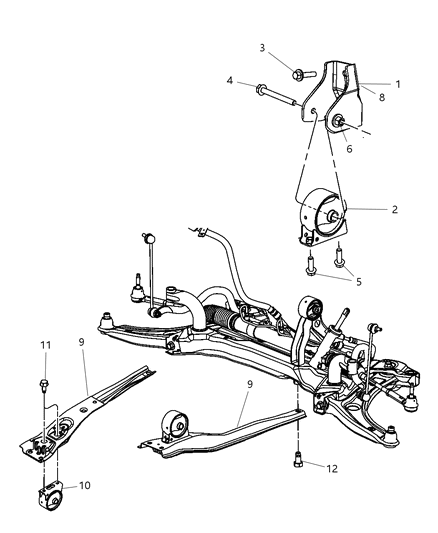 Insulator Diagram for 5105493AB