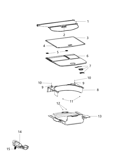 Hook Cargo Diagram for 6TS80DX9AA