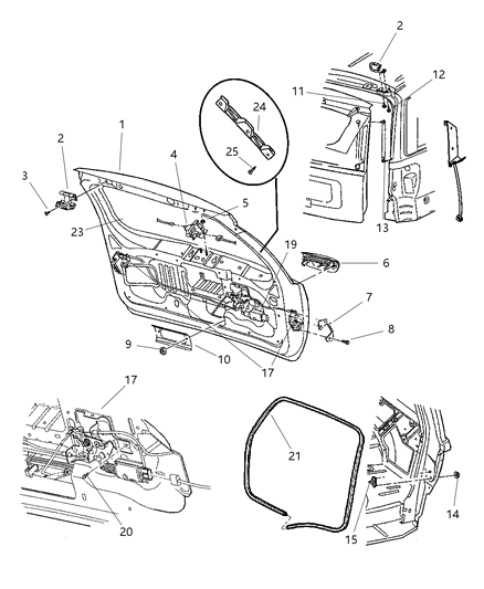 2023 Jeep Grand Cherokee Panel Liftgate Diagram for 55256177AD