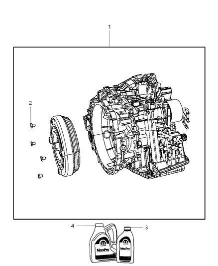 Transaxle Diagram for RL000750AG