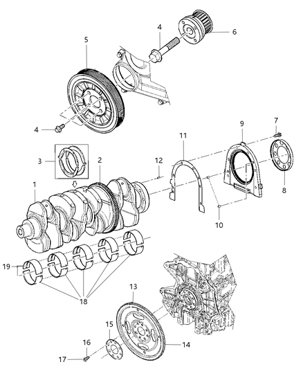 Bolt Diagram for 68029531AA
