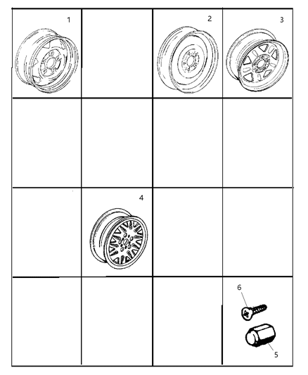 Wheel Aluminum Diagram for 5GC85MA8AA
