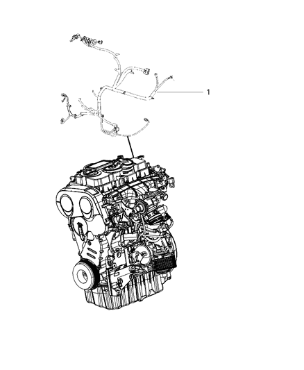 2003 Dodge Durango Wiring Engine Diagram for 68104336AB
