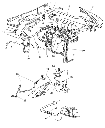 Valve Expansion Diagram for 55055773AH