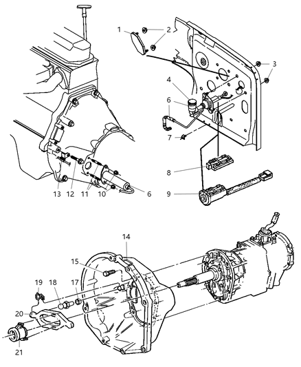 Clip Diagram for 52107588AC
