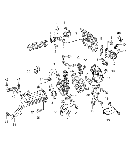 1988 Dodge D350 Screw Diagram for 5175696AA