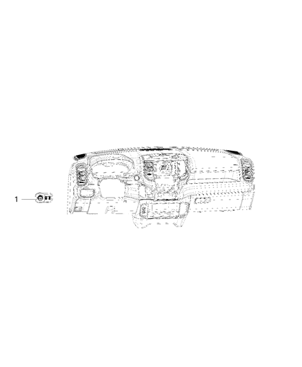 1984 Jeep Cherokee Switch Headlamp Diagram for 68365256AB