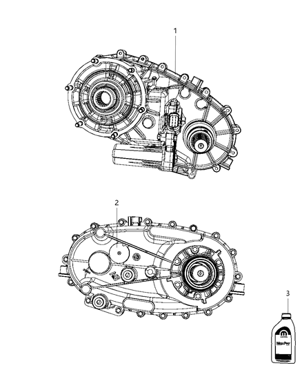 2002 Jeep Liberty Transfer Case Nv243 See Note Diagram for R2853307AA