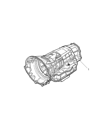 Transmission Kit Automatic Diagram for 5018205AB