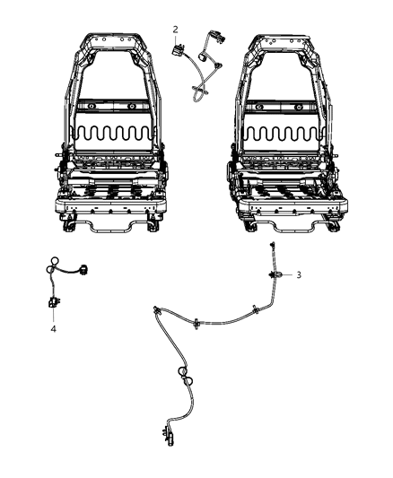 1986 Jeep J10 Wiring Seat Diagram for 68003066AA