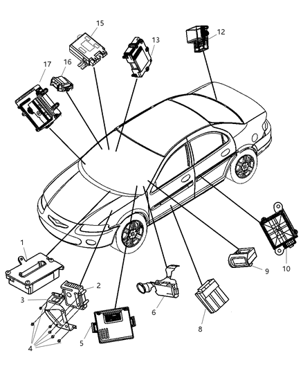 Screw And Washer Hexagon Head M6X1X35 Diagram for 6506548AA