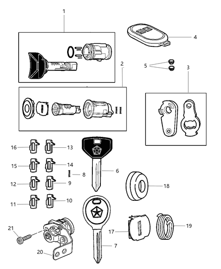 Transmitter Diagram for 56036859AE
