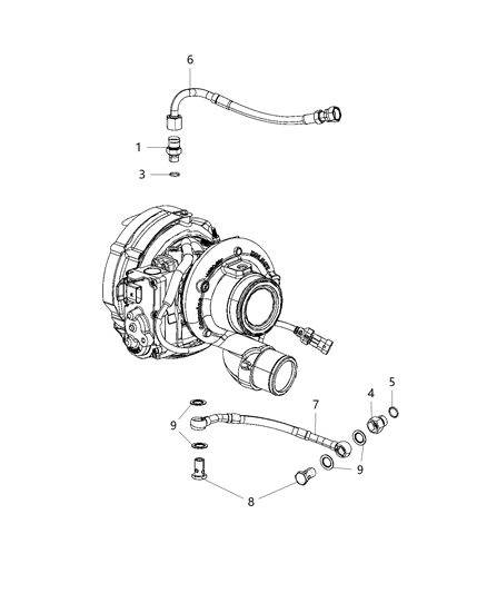 Manifold Exhaust Diagram for 68447890AA