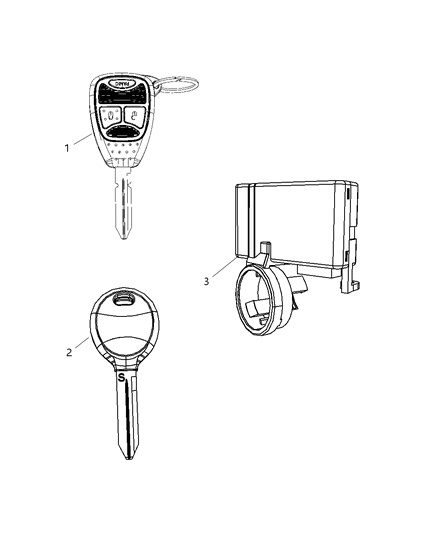 1984 Dodge D350 Module Receiver Diagram for 5026218AM