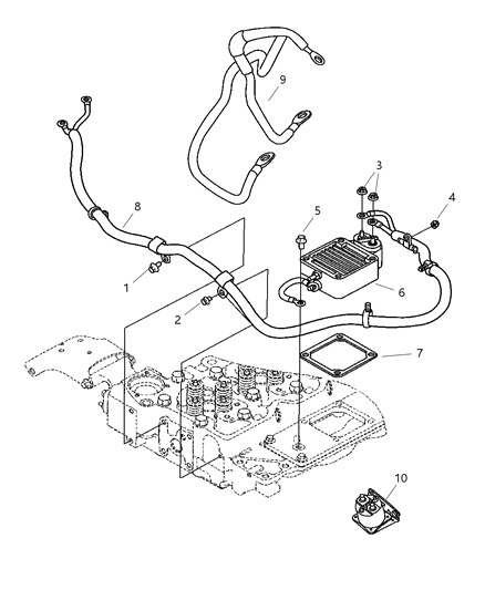 2007 Dodge Ram 2500 Relay Diagram for 56029173AA