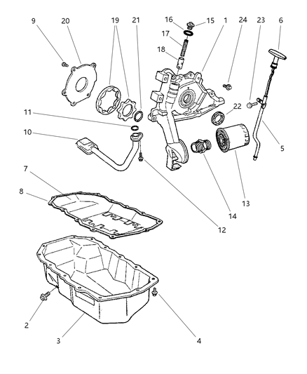 2022 Chrysler Pacifica Bolt, Hexagon Flange Head Propeller Shaft M8X1.25X25.00 Diagram for 6101232