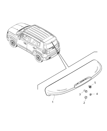 2017 Jeep Compass Screw And Washer M6X14 Diagram for 68095100AA
