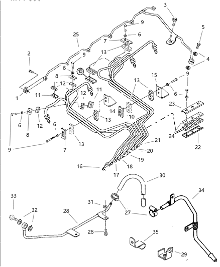 2004 Chrysler Crossfire Washer, Sealing Diagram for 4728041