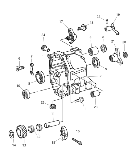 Switch Back Up Lamp Diagram for 5099770AA