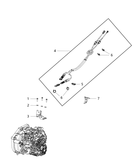 2007 Jeep Commander Screw M8X25 Diagram for 6106546AA
