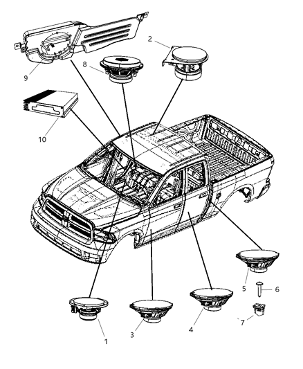 Amplifier Diagram for 5064418AJ