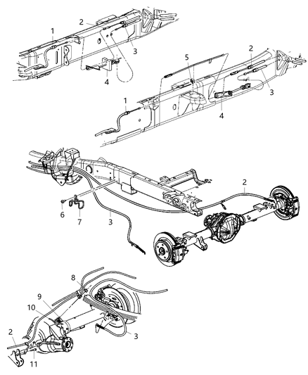 1992 Dodge Spirit Sensor Wheel Speed Diagram for 4779995AB