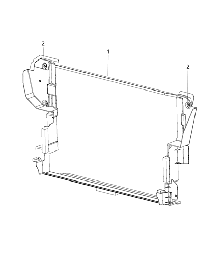 1999 Jeep Cherokee Screw M6X20 Shield Attaching Diagram for 6510648AA