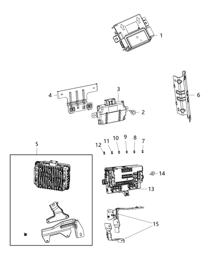 Module Power Inverter Diagram for 56029609AC