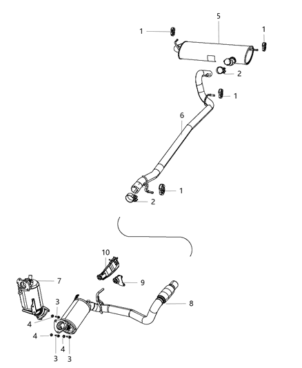 Converter Catalytic Diagram for 68231948AA