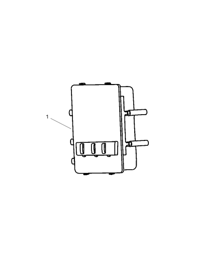 Module Powertrain Control Diagram for 56040239AG