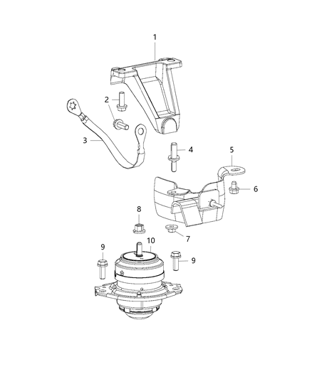 1990 Jeep Wagoneer Strap Ground Diagram for 5091299AA