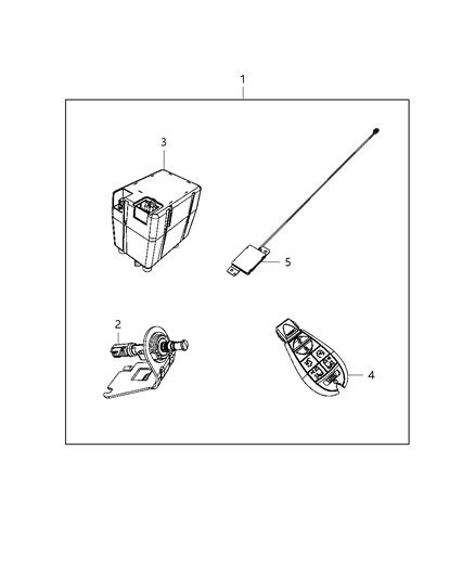 Remote Start Complete Diagram for 82212894