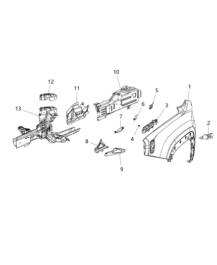 Screw Hexagon Head M6X1.00X20 Diagram for 6509851AA