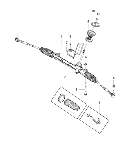 Nut Locking M10X1.50 Ball Joint To Knuckle Diagram for 6512149AA