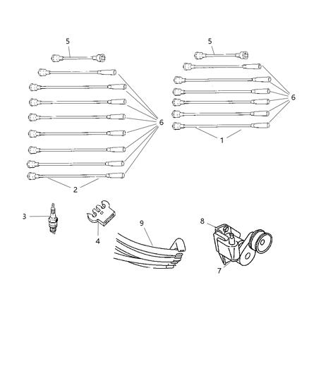 2019 Ram 3500 Spark Plug Diagram for SP00RC12YC