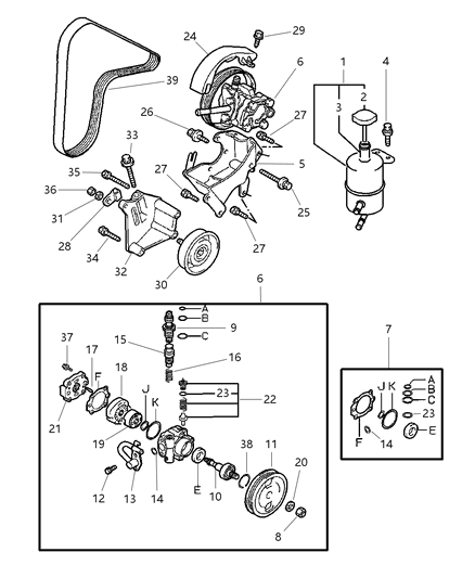 Screw Diagram for MS452353