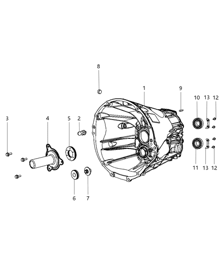 Bearing Diagram for 5098879AB