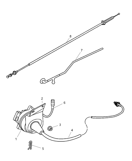 Clip Mounting Diagram for 5161547AA