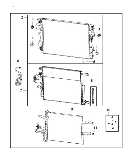 Module Cooling Diagram for 68430017AB