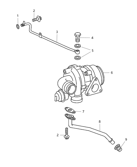 2018 Dodge Durango Screw Diagram for 5080137AA