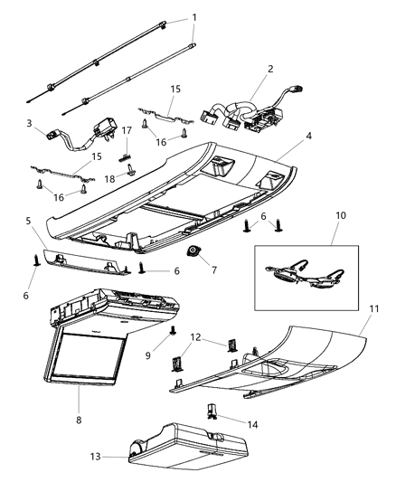 Monitor Media System Diagram for 1SR89HDAAA