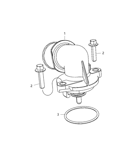 Thermostat Diagram for 68147599AA