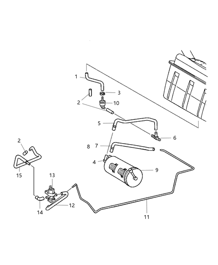 Hose Diagram for 5097192AA