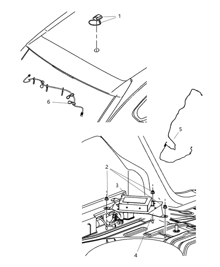 1988 Dodge W100 Wiring Radio Diagram for 4795760AF