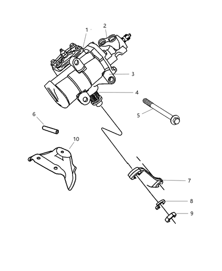 Gear Rack And Pinion Diagram for R2106835AG