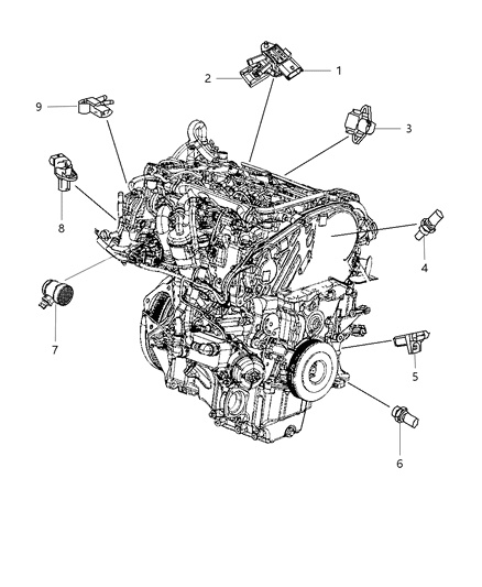 Sensor Differential Pressure Diagram for 5149270AC