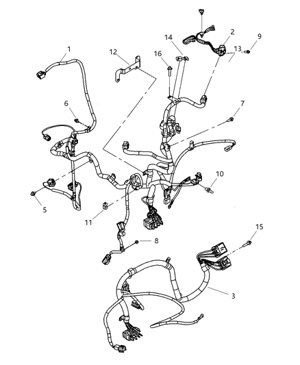 1986 Chrysler Fifth Avenue Screw Hexagon Head Diagram for 5086957AA
