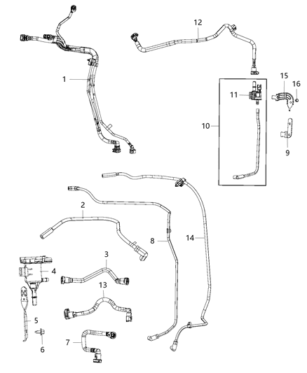 Valve Purge Control Diagram for 4627973AB