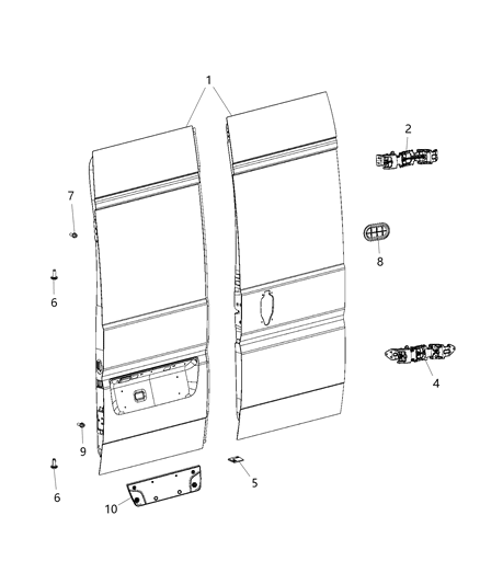 Plug, Rear Diagram for 1ZP89JXWAB