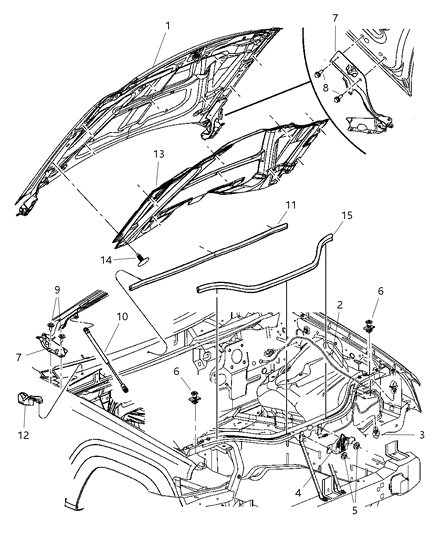 Propeller Hood Diagram for 55394472AA
